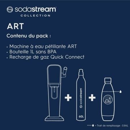 Macchina per Soda sodastream ART Mandarine 1 L