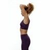 Leggings Sportivo da Donna Black Limba Curve Line