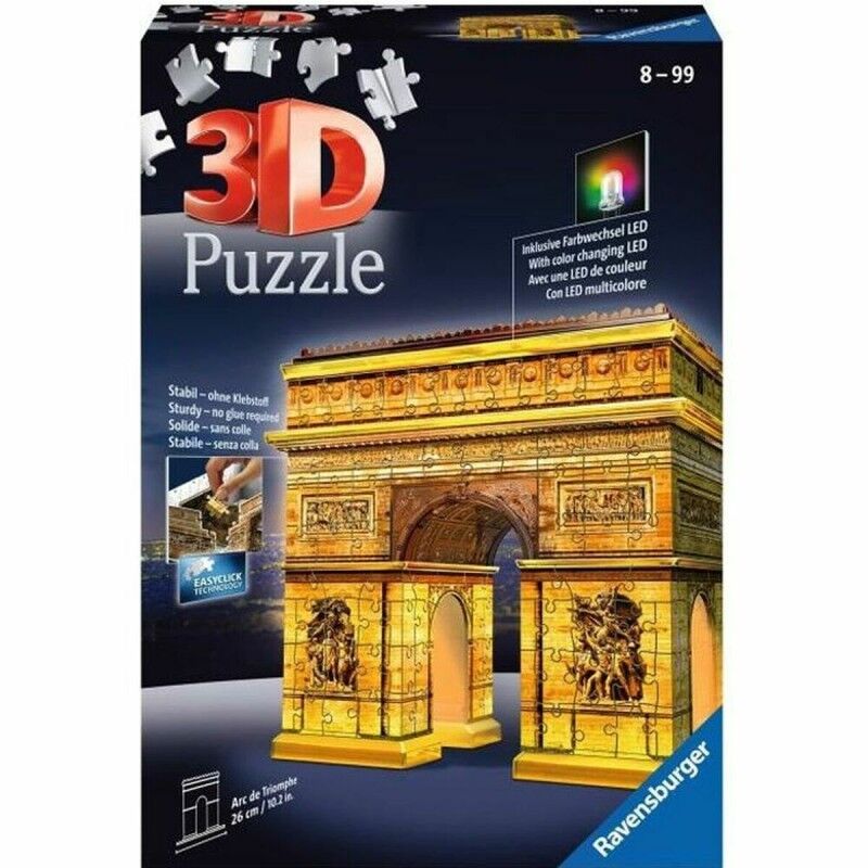 Puzzle 3D Ravensburger Iceland: Kirkjuffellsfoss 216 Pezzi 3D Puzzle 3D Ravensburger Iceland: Kirkjuffellsfoss 216 Pezzi 3D