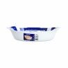 Teglia da Cucina Luminarc Smart Cuisine Ovale Bianco Vetro 21 x 13 cm (6 Unità)