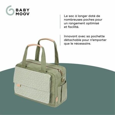 Borsa Fasciatoio per Pannolini Babymoov Abstract Verde