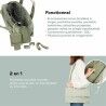 Borsa Fasciatoio per Pannolini Babymoov Abstract Verde
