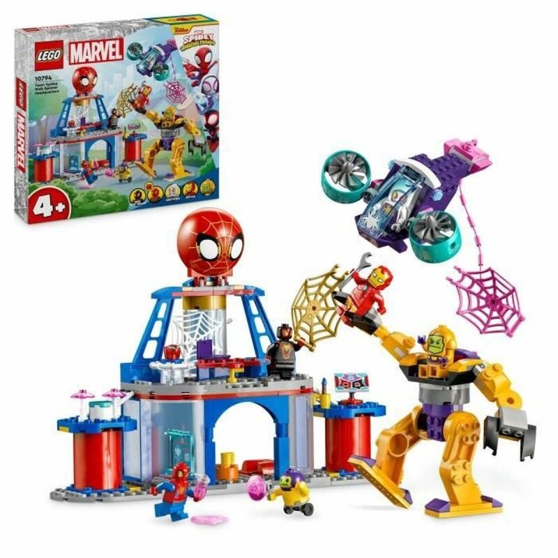 Set di Costruzioni Lego Marvel Spidey and His Amazing Friends 10794 Team S Multicolore