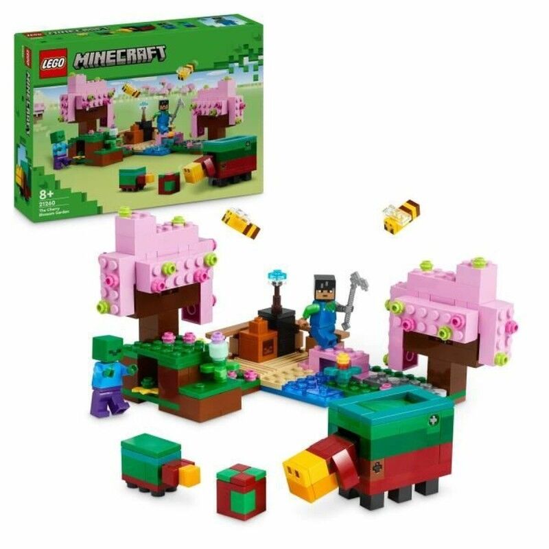 Set di Costruzioni Lego Minecraft 21260 Cherry Garden Multicolore 304 Pezzi Set di Costruzioni Lego Minecraft 21260 Cherry Garden Multicolore 304 Pezzi