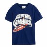 Maglia a Maniche Corte Bambino The Avengers Azzurro