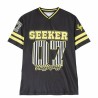 Maglia a Maniche Corte Uomo Harry Potter Hufflepuff  Nero