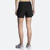 Pantaloncini Sportivi da Donna Brooks Chaser 5" 2-in-1 Nero