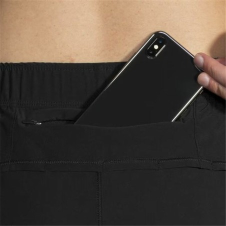 Pantaloncini Sportivi da Donna Brooks Chaser 5" 2-in-1 Nero