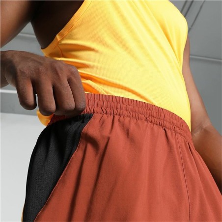 Pantaloncini Sportivi da Donna Puma Puma Run Favorite Velocity Woven 2In1 Mujer Marrone