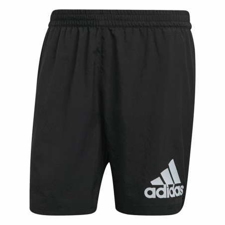 Pantaloni Corti Sportivi da Uomo Adidas Run Itrt M Nero