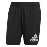 Pantaloni Corti Sportivi da Uomo Adidas Run Itrt M Nero