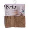 Telo da bagno Berilo 89661 Cammello 80 % cotone 20 % Poliestere 50 x 90 cm (6 Unità)