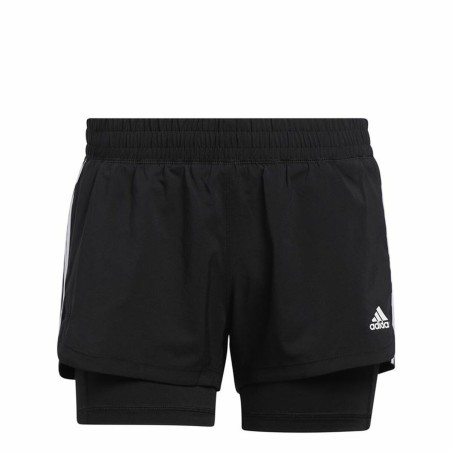 Pantaloncini Sportivi da Donna Adidas Pacer Nero