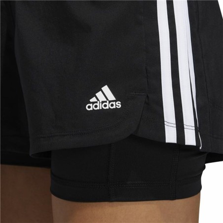 Pantaloncini Sportivi da Donna Adidas Pacer Nero
