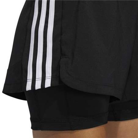 Pantaloncini Sportivi da Donna Adidas Pacer Nero