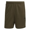 Pantaloni Corti Sportivi da Uomo Adidas Piqué Oliva