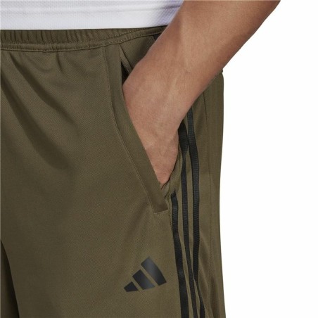 Pantaloni Corti Sportivi da Uomo Adidas Piqué Oliva