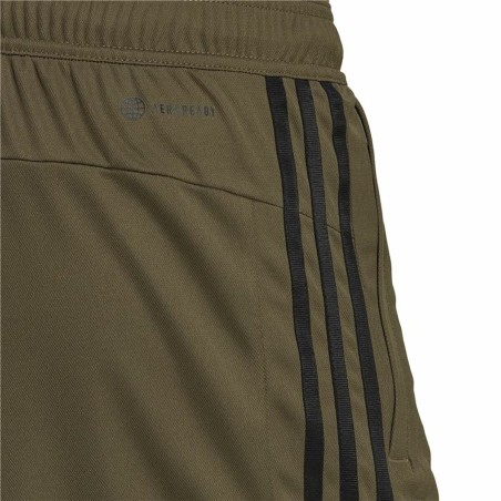Pantaloni Corti Sportivi da Uomo Adidas Piqué Oliva