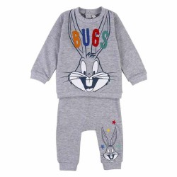 Tuta per Neonati Looney Tunes Grigio