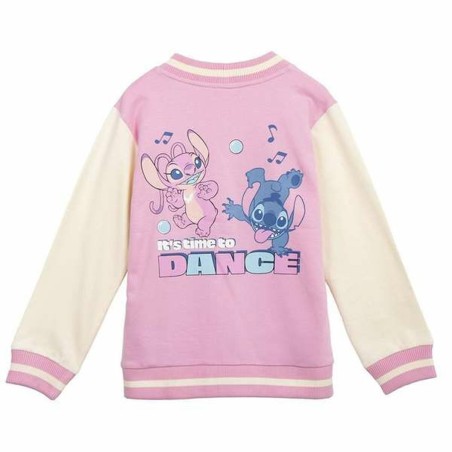 Maglia di Tuta per Bambini Stitch Rosa