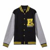 Felpa senza Cappuccio Unisex Harry Potter Hufflepuff Nero