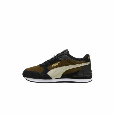 Scarpe da Tennis Casual Uomo Puma St Runner V4 Sd Oliva