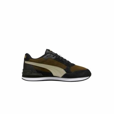 Scarpe da Tennis Casual Uomo Puma St Runner V4 Sd Oliva