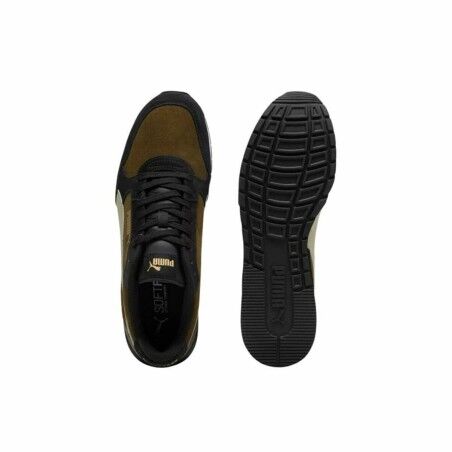Scarpe da Tennis Casual Uomo Puma St Runner V4 Sd Oliva