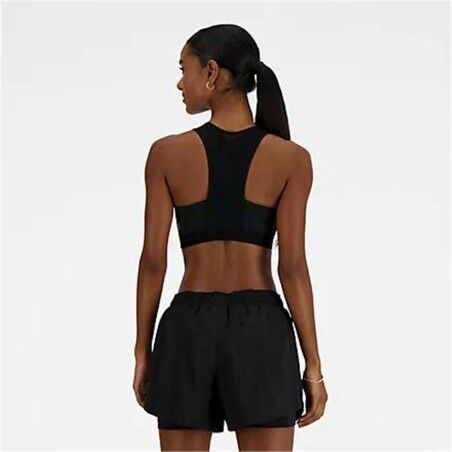 Reggiseno Sportivo New Balance Sleek Medium Nero