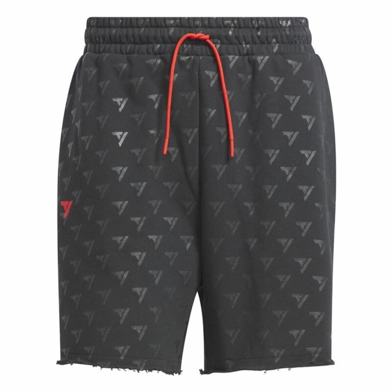 Pantaloncini da Pallacanestro da Uomo Adidas Trae Allover Print Grigio Pantaloncini da Pallacanestro da Uomo Adidas Trae Allover Print Grigio