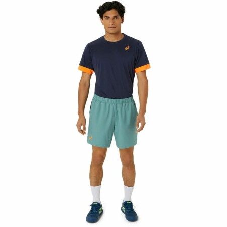 Pantaloni Corti Sportivi da Uomo Asics Verde