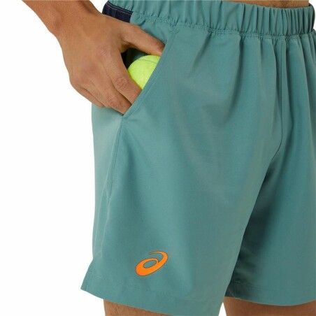 Pantaloni Corti Sportivi da Uomo Asics Verde
