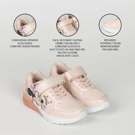 Scarpe Sportive per Bambini Minnie Mouse Rosa