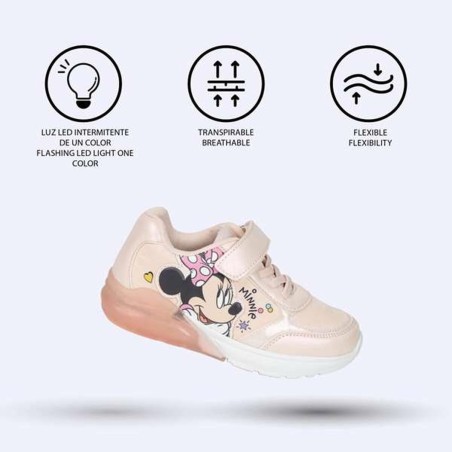 Scarpe Sportive per Bambini Minnie Mouse Rosa