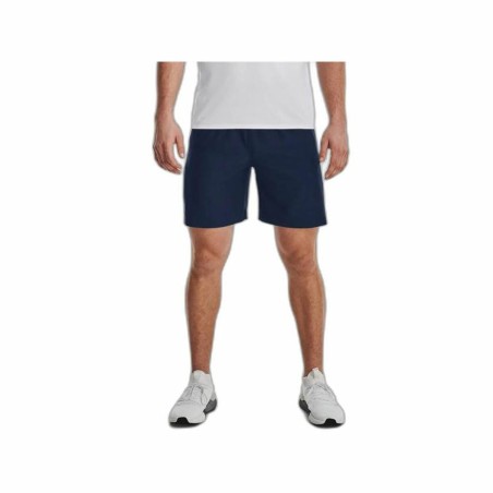 Pantaloni Corti Sportivi da Uomo Under Armour Tech Vent Azzurro