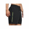Pantaloni Corti Sportivi da Uomo Under Armour Wordmark Nero