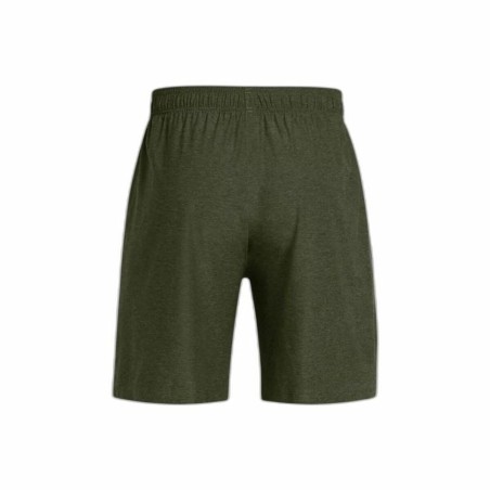 Pantaloni Corti Sportivi da Uomo Under Armour Tech Vent Oliva