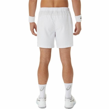 Pantaloni Corti Sportivi da Uomo Asics Bianco