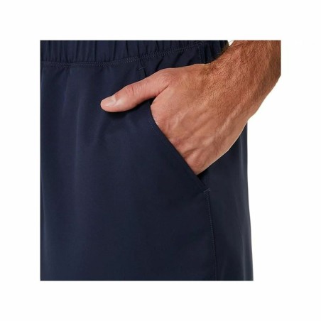 Pantaloni Corti Sportivi da Uomo Asics Court Blu Marino