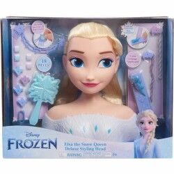 Bambolotto Bebè con Accessori Frozen Elsa Deluxe Styling Head