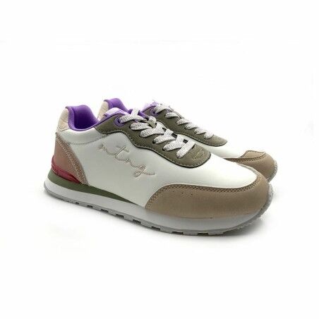 Scarpe Sportive da Donna Mustang Joggo Bianco