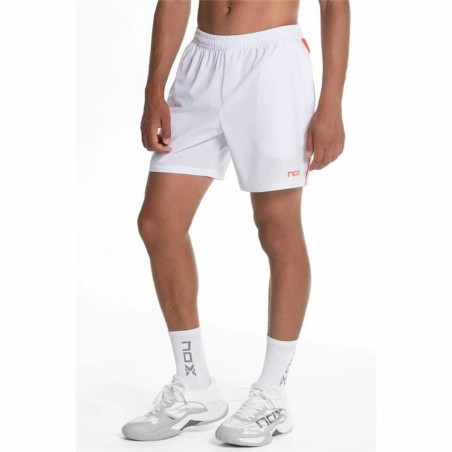 Pantaloni Corti Sportivi da Uomo Nox Nox Team Bianco