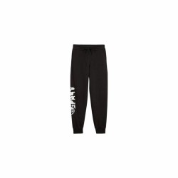 Pantaloncini Sportivi per Bambini Puma Basketball Blueprint Pants Fl. Infantil Nero
