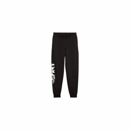 Pantaloncini Sportivi per Bambini Puma Basketball Blueprint Pants Fl. Infantil Nero