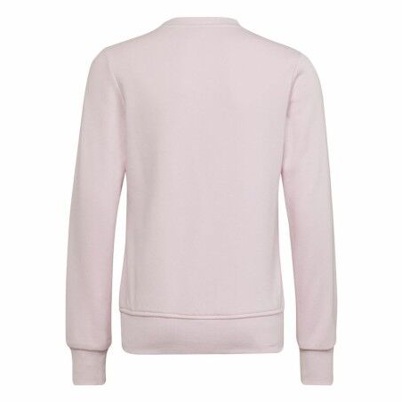 Felpa senza Cappuccio da Bambina Adidas Essentials Rosa chiaro