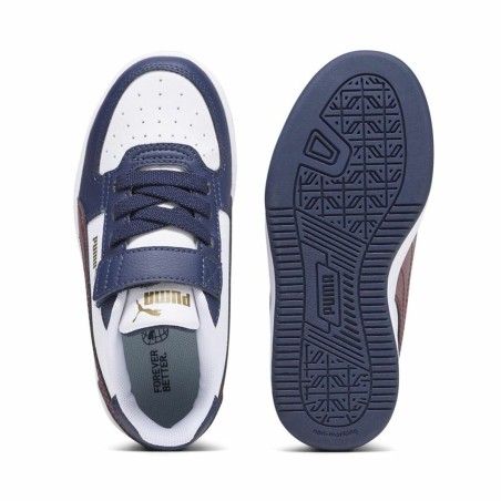 Scarpe Sportive per Bambini Puma Caven 2.0 Ac+ P Bianco Rosso