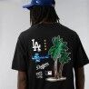 Maglia a Maniche Corte Uomo New Era Nero