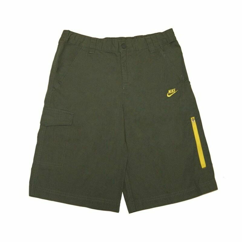 Pantaloncini Sportivi per Bambini Nike JD Street Cargo Oliva Pantaloncini Sportivi per Bambini Nike JD Street Cargo Oliva