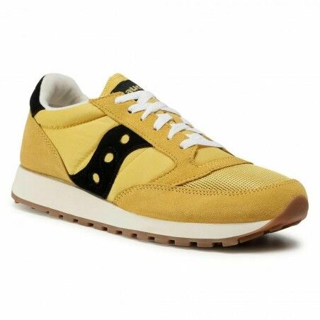 Scarpe Casual da Donna Saucony Jazz Original Vintage Suede Giallo