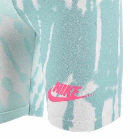 Leggings Sportivi per Bambini Nike Printed  Acquamarina